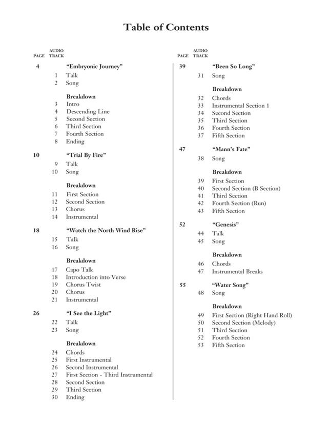 The Guitar of Jorma Kaukonen - Detailed Analysis of 8 Classic Songs and Instrumentals - pro kytaru