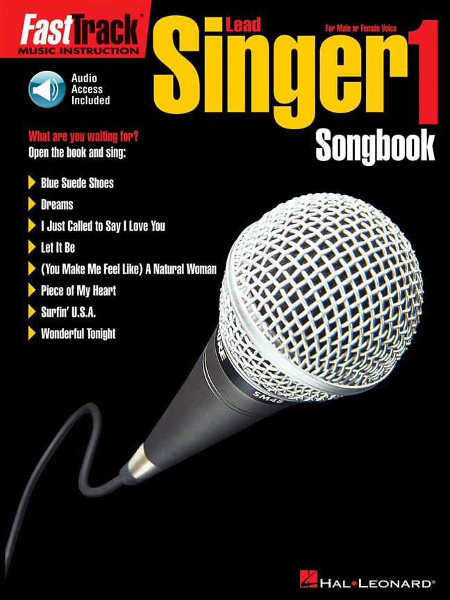 FastTrack - Lead Singer 1 - Songbook - For Male or Female Voice