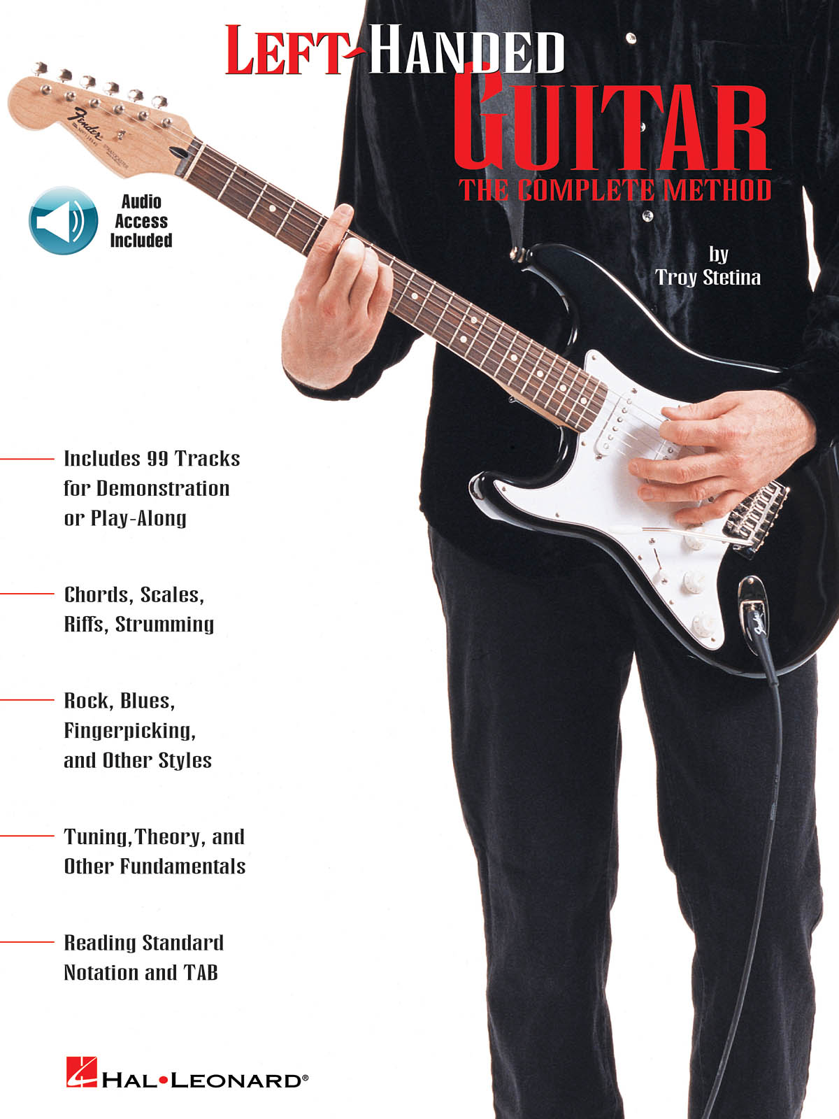 Left-Handed Guitar + CD - noty na kytaru
