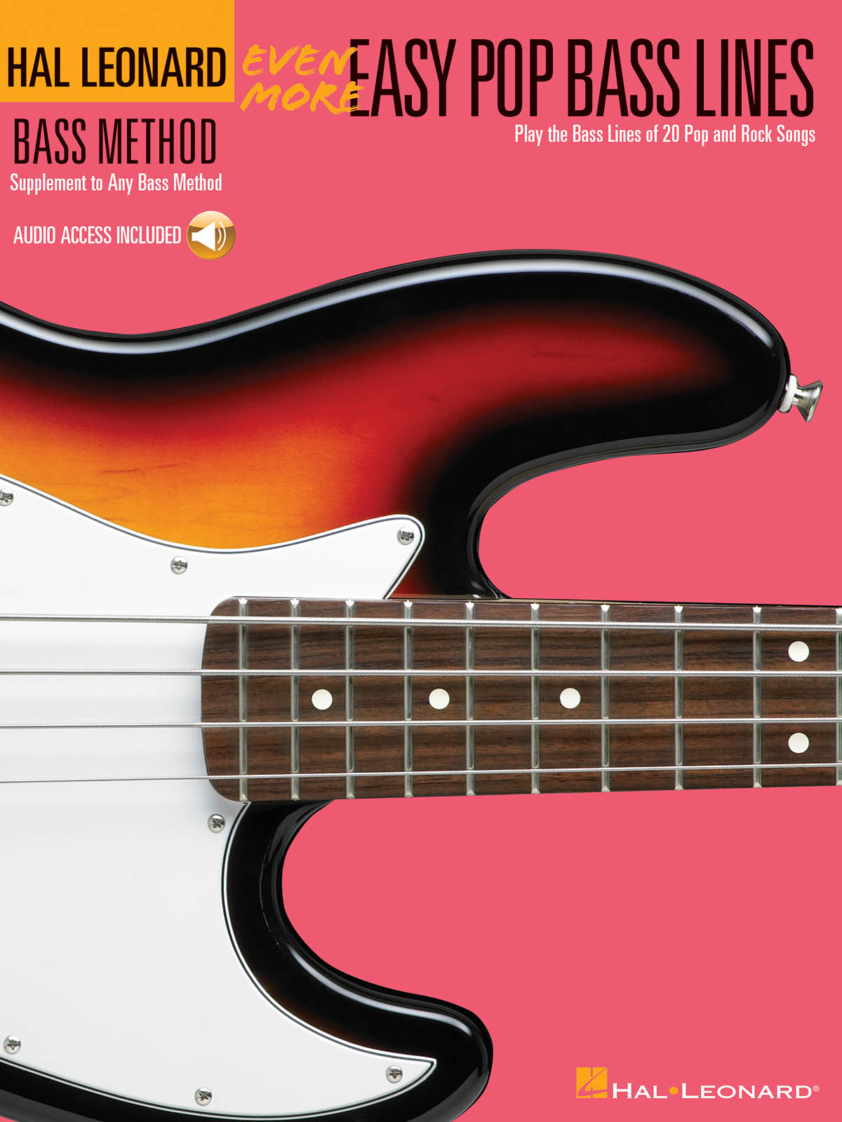 Even More Easy Pop Bass Lines - Supplemental Songbook to Book 3 of the Hal Leonard Bass Method