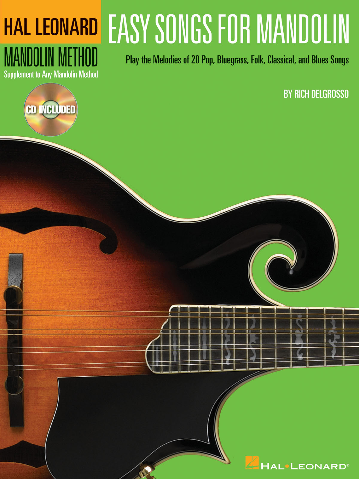 Easy Songs for Mandolin - Supplementary Songbook - noty na mandolínu