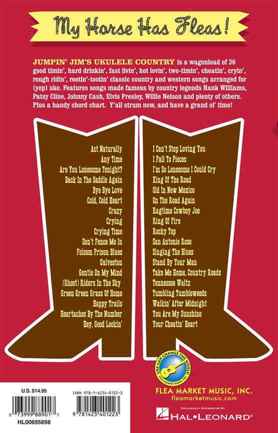 Jumpin' Jim's Ukulele Country - pro ukulele