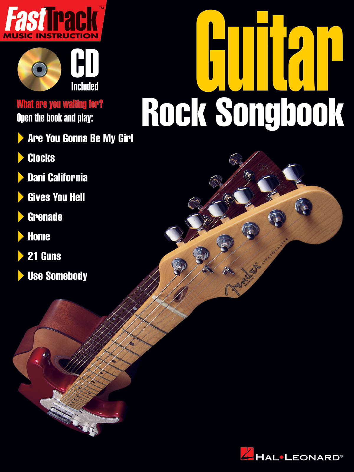 FastTrack - Guitar - Rock Songbook - učebnice na kytaru