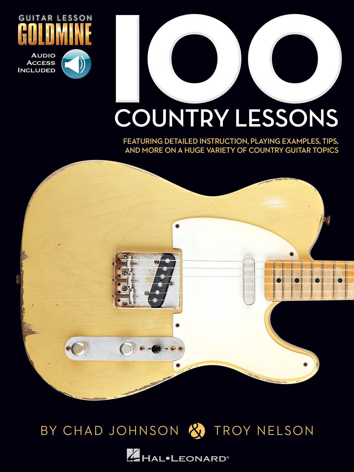 100 Country Lessons - Guitar Lesson Goldmine Series - pro kytaru
