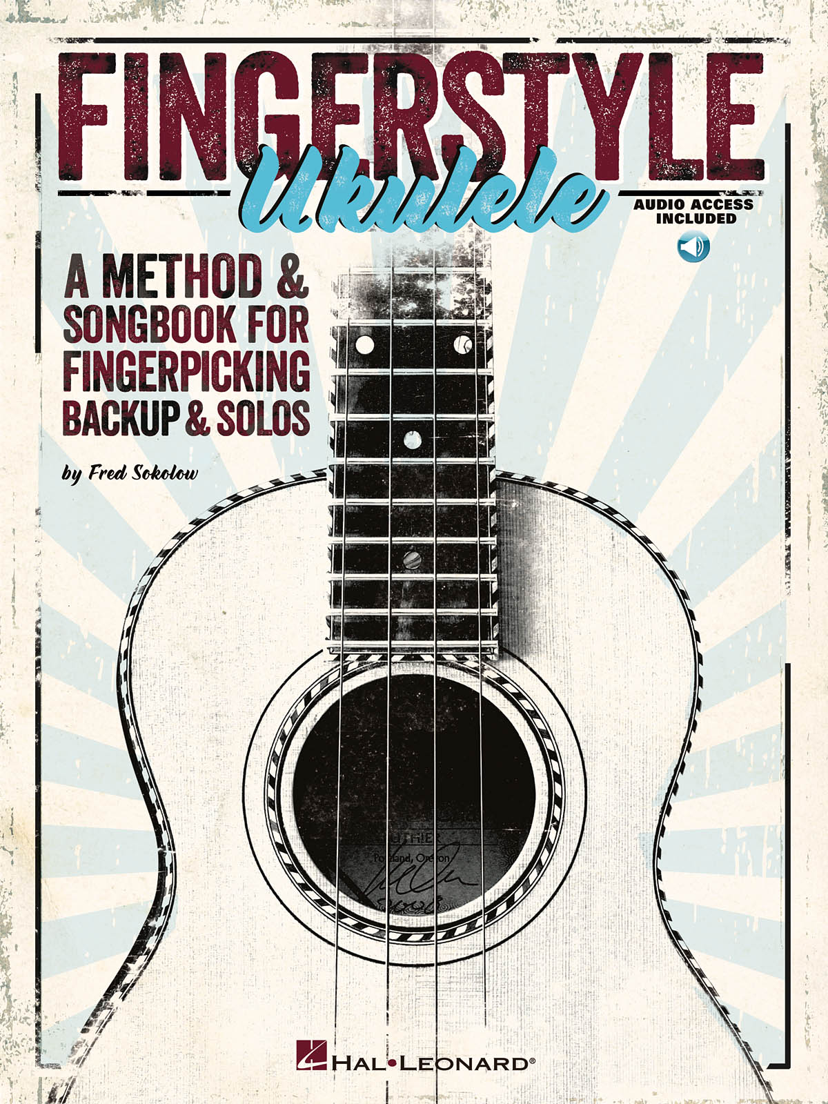 Fingerstyle Ukulele - A Methode & Songbook for Fingerpicking Backup & Solos noty pro ukulele