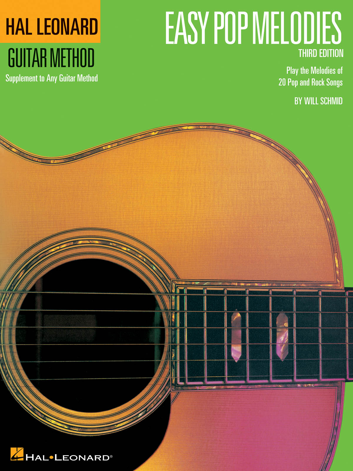 Easy Pop Melodies - 3rd Edition jednoduché noty s akordy pro kytaru
