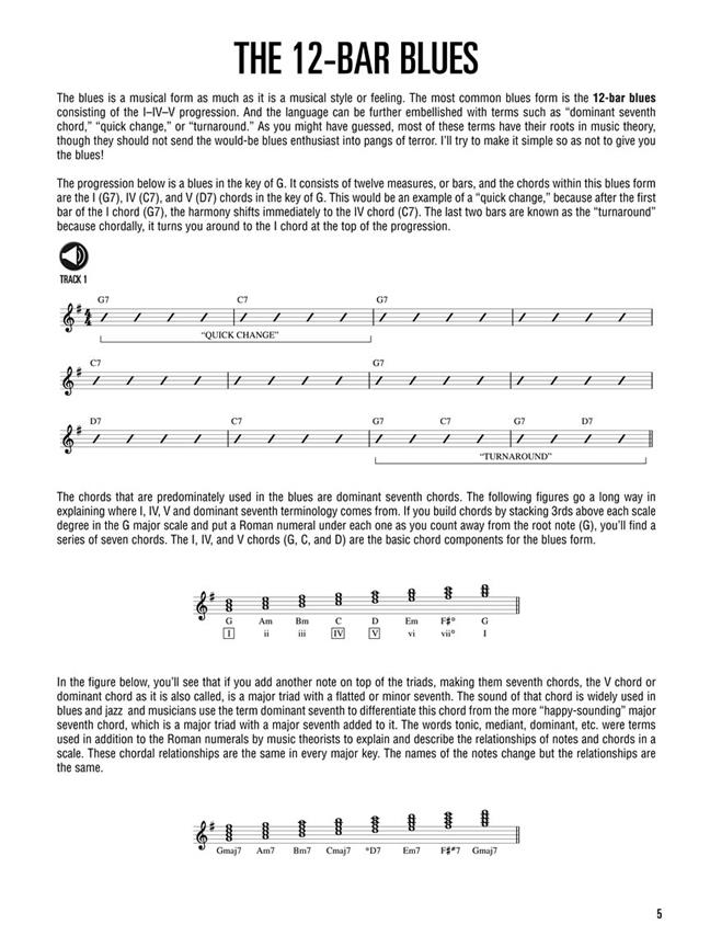 Hal Leonard Guitar Method: Blues Guitar - učebnice hry na kytaru