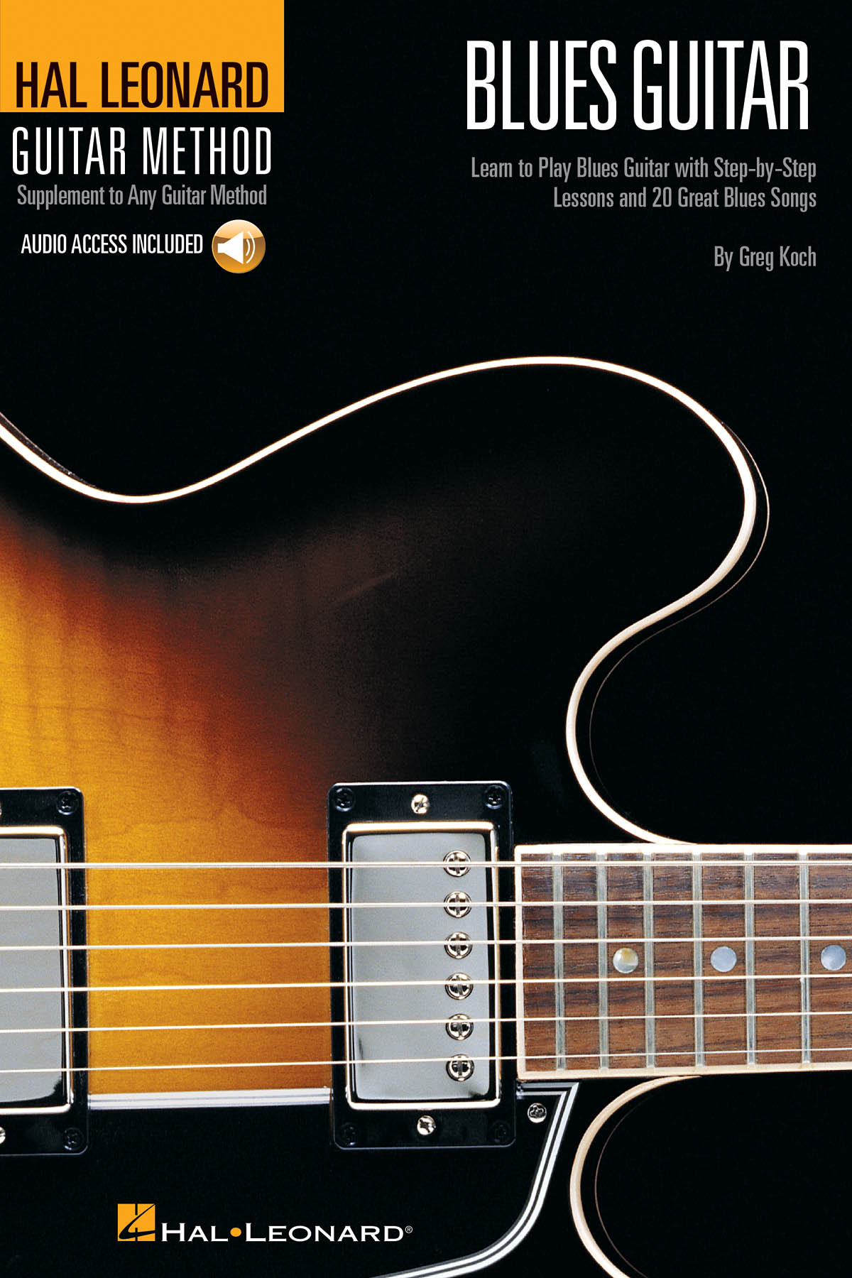 Hal Leonard Guitar Method - Blues Guitar - 6 inch. x 9 inch. Edition - učebnice na kytaru