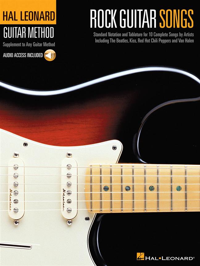 Rock Guitar Songs - Hal Leonard Guitar Method - noty na kytaru