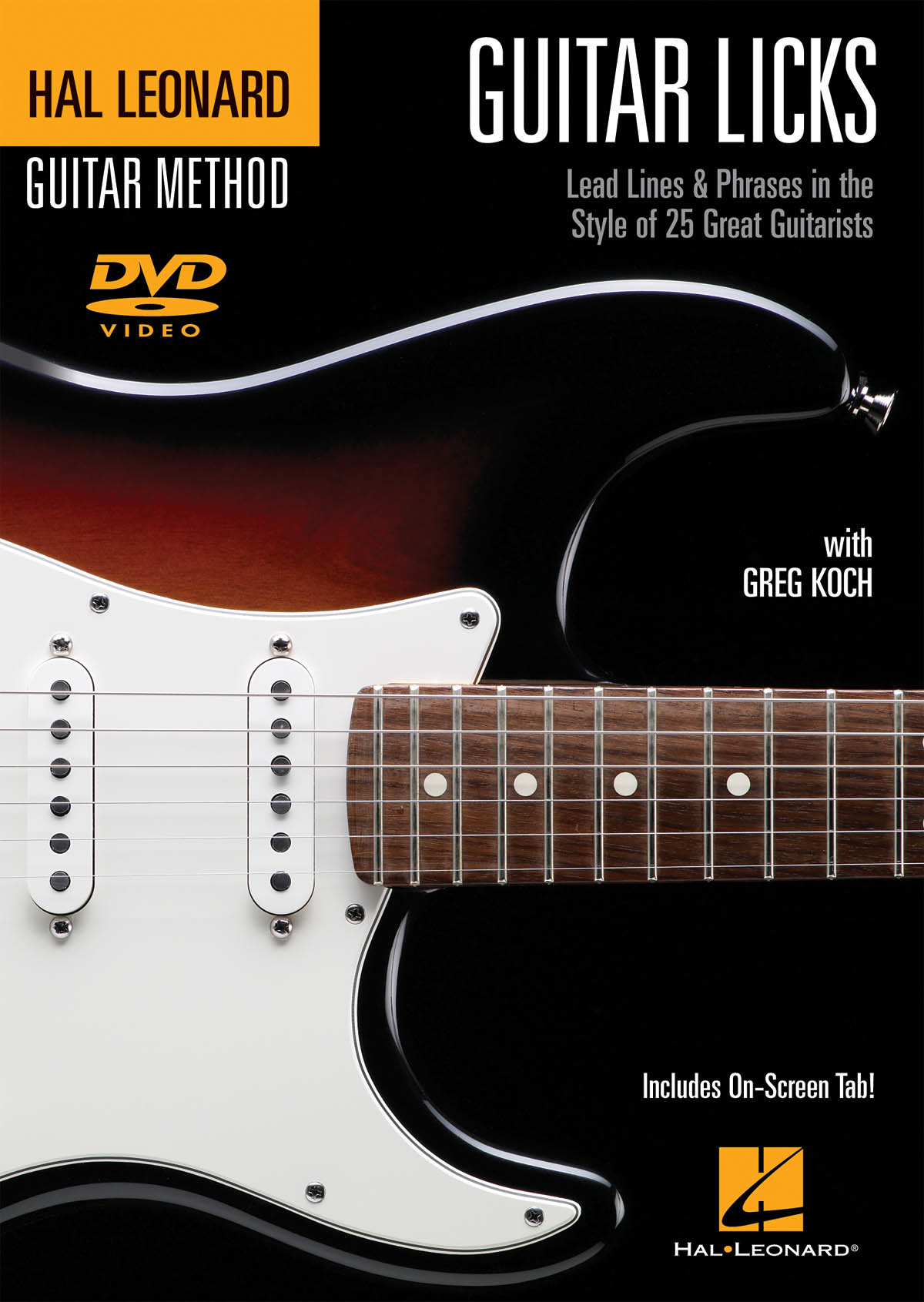 Guitar Licks - Lead Lines & Phrases in the Style of 25 Great Guitarists - pro kytaru