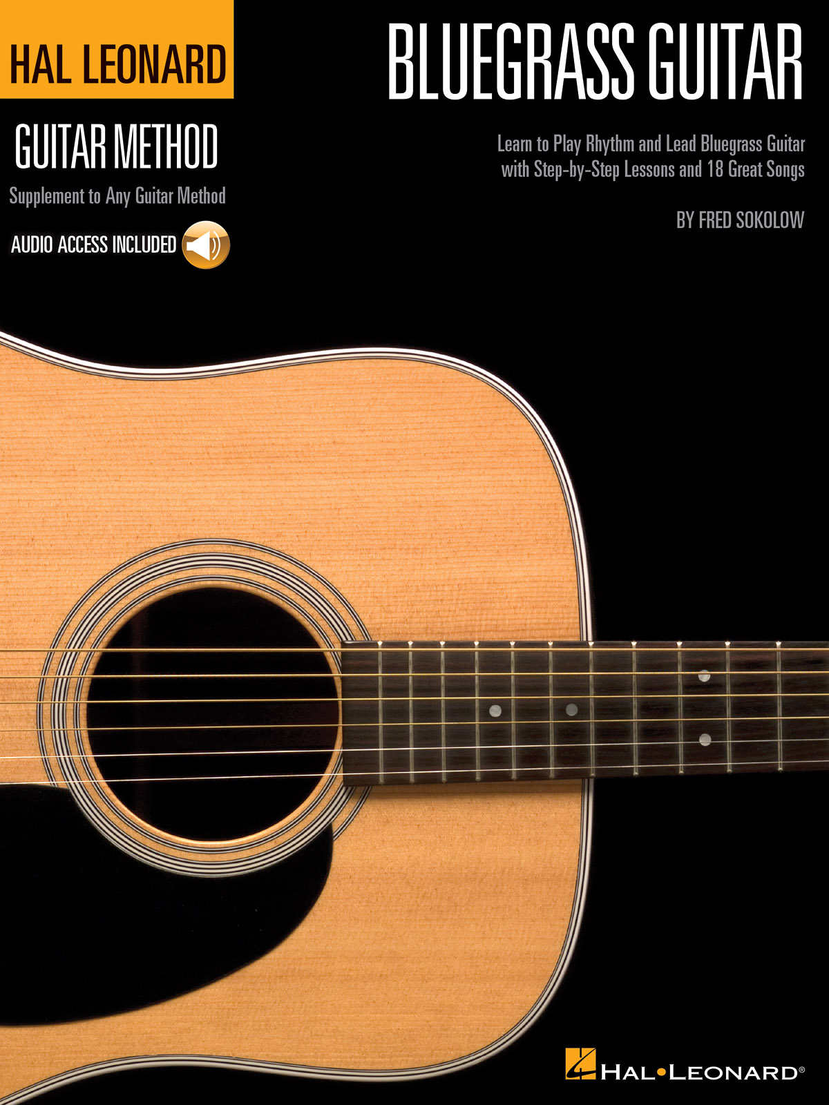 Hal Leonard Bluegrass Guitar Method - učebnice na kytaru