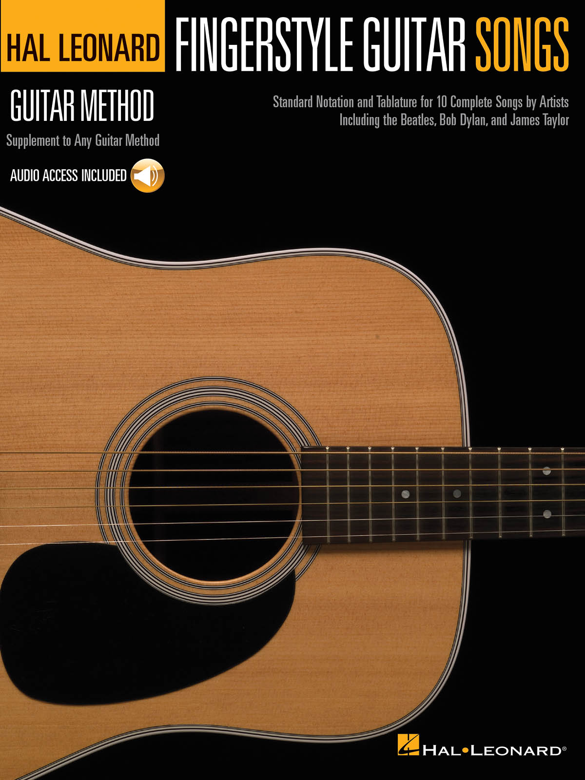 Fingerstyle Guitar Songs - Hal Leonard Guitar Method Supplement - noty na kytaru