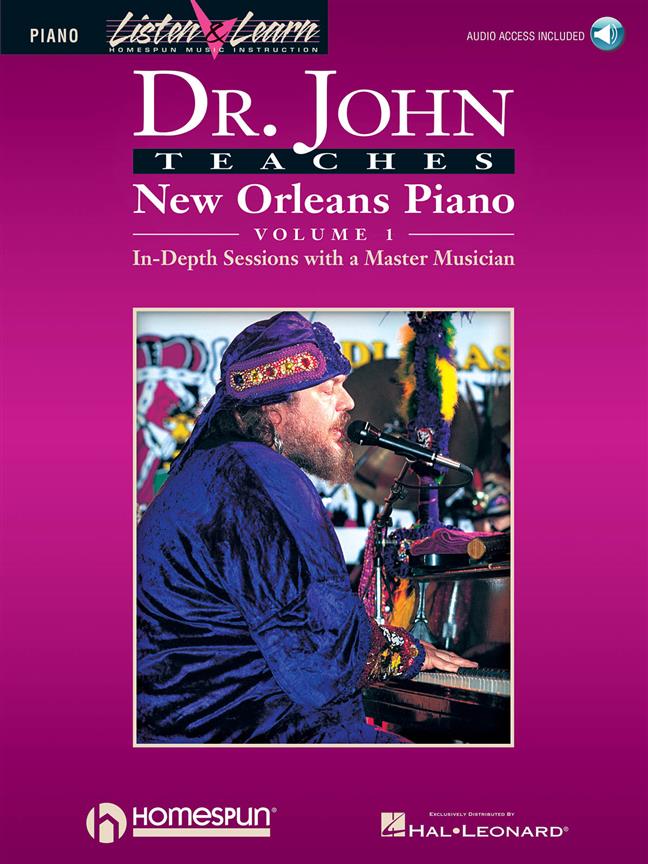 Dr. John Teaches New Orleans Piano - Volume 1 - noty na klavír