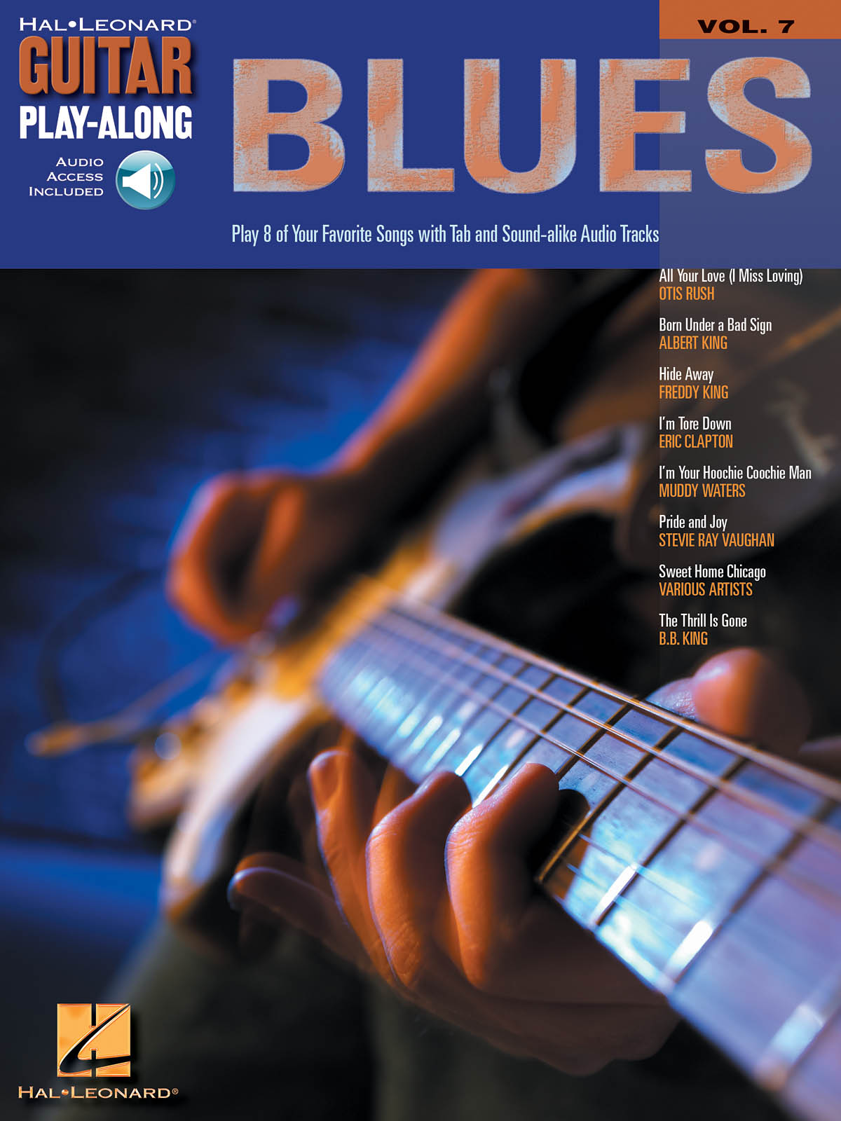 Blues - Guitar Play-Along Volume 7 noty s akordy pro kytaru