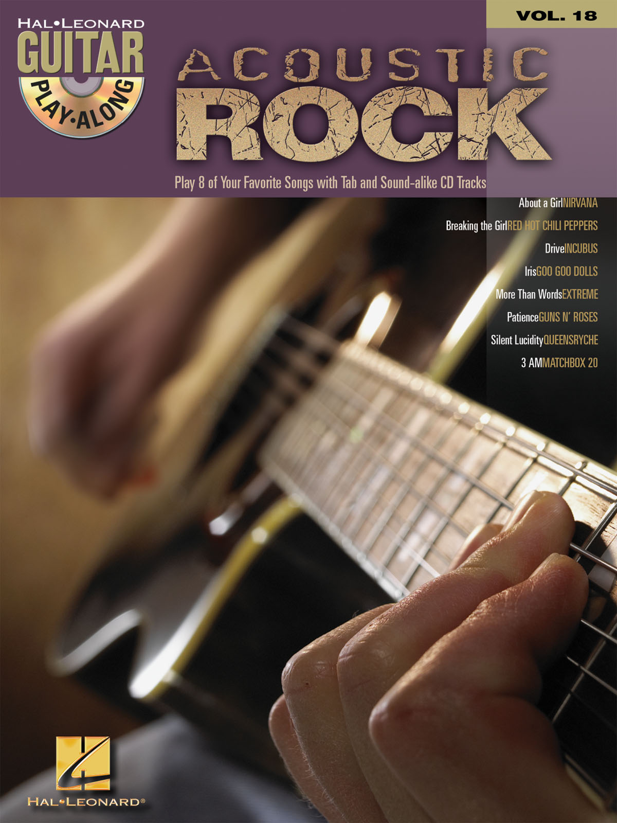 Acoustic Rock - Guitar Play-Along Volume 18