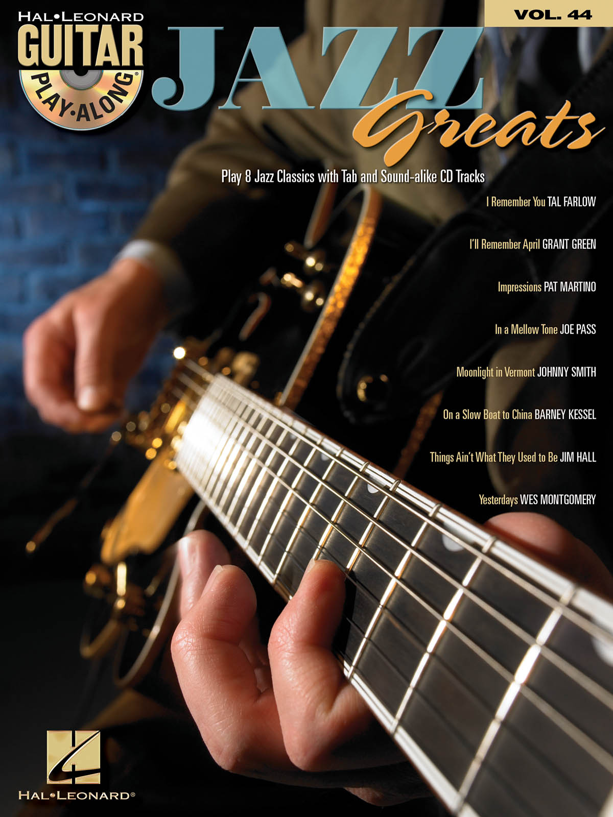 Jazz Greats - Guitar Play-Along Volume 44