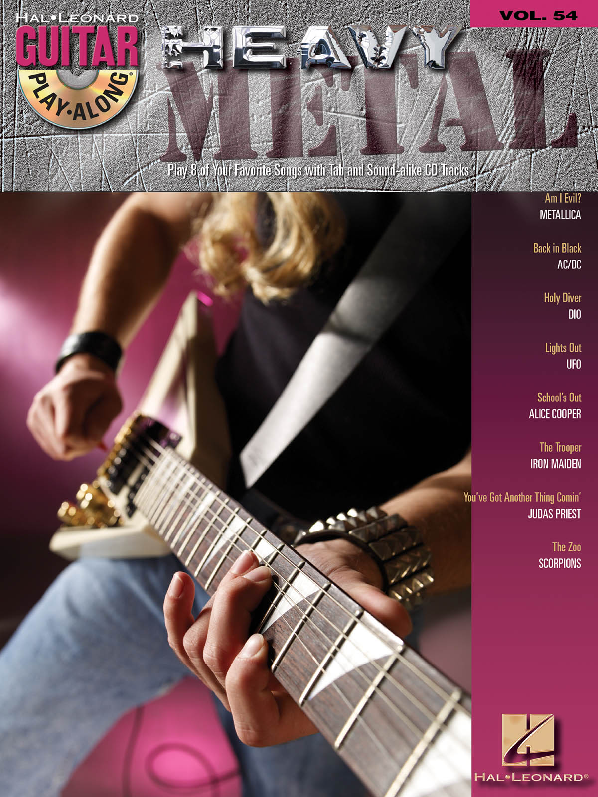 Heavy Metal - Guitar Play-Along Volume 54