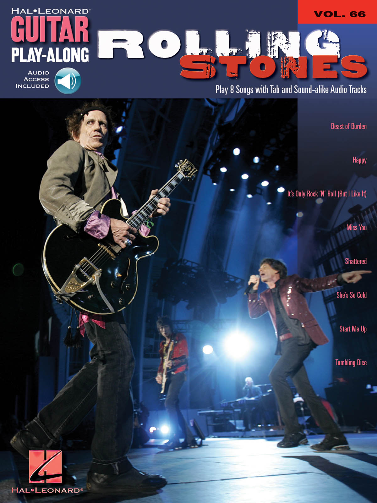 Rolling Stones - Guitar Play-Along Volume 66