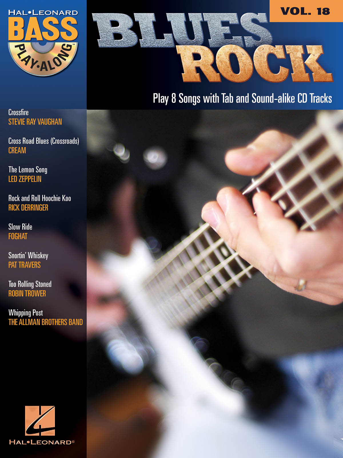 Blues Rock - Bass Play-Along Volume 18 - noty pro baskytaru