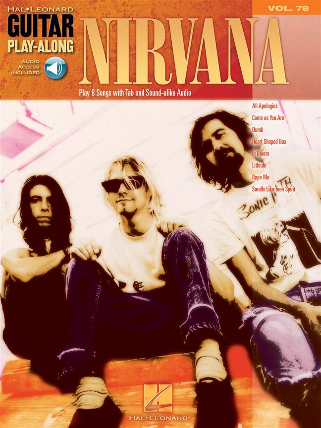 Nirvana - Guitar Play-Along Volume 78