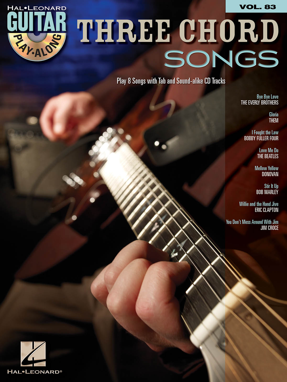 Three Chord Songs - Guitar Play-Along Volume 83