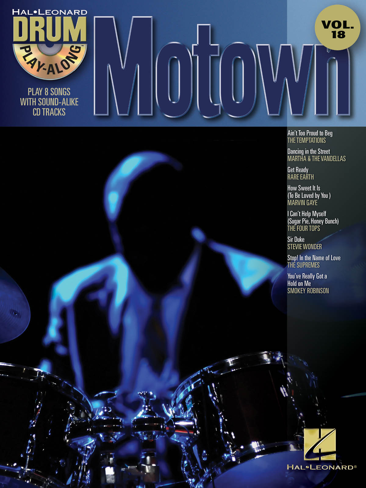 Motown - Drum Play-Along Volume 18 - noty na bicí
