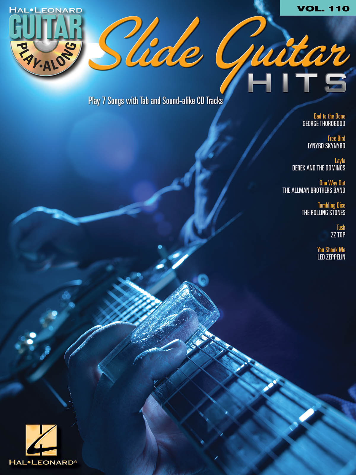 Slide Guitar Hits - Guitar Play-Along Volume 110