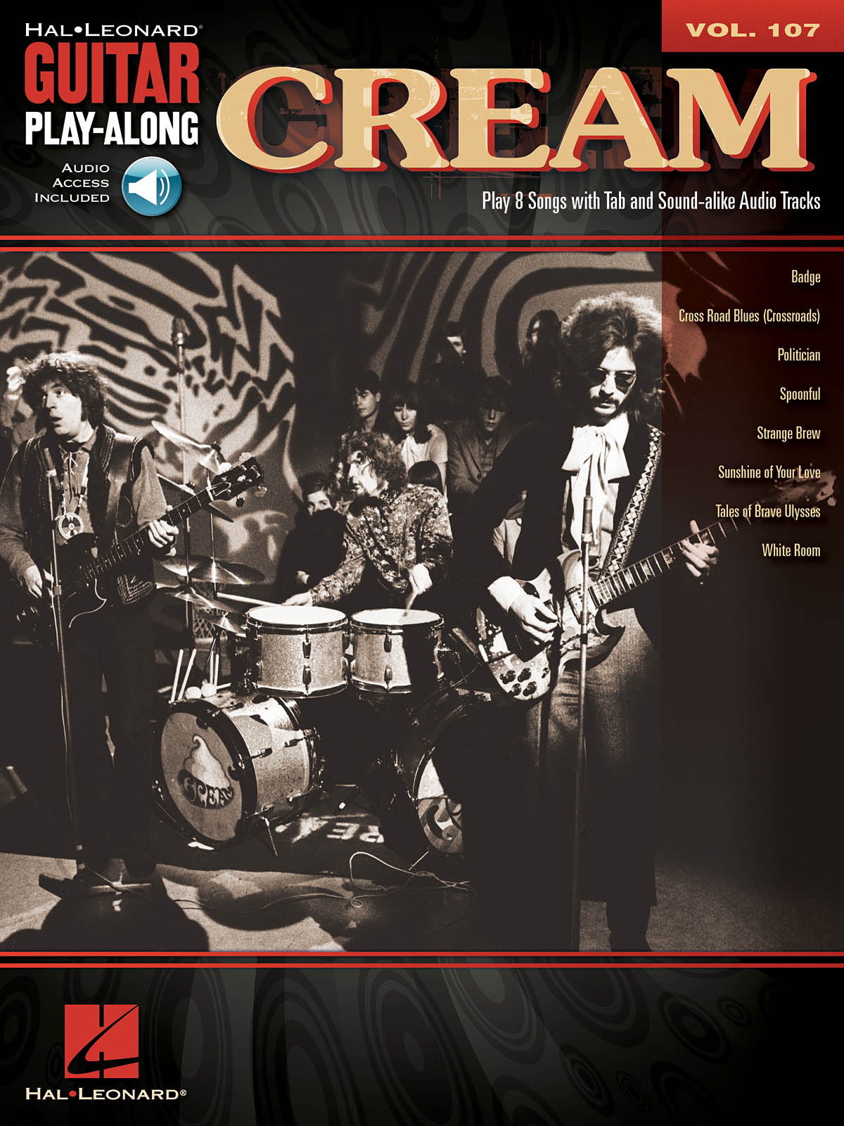 Cream - Guitar Play-Along Volume 107