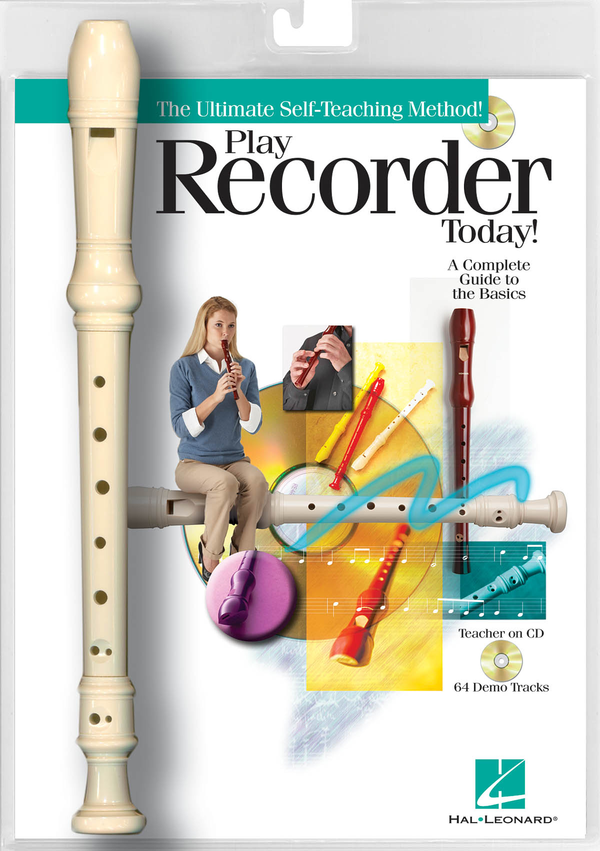 Play zobcová flétna Today! - Book/CD Packaged with a Recorder - na zobcovou flétnu