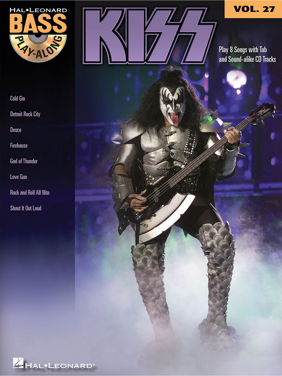 Kiss - Bass Play-Along Volume 27 - noty pro baskytaru