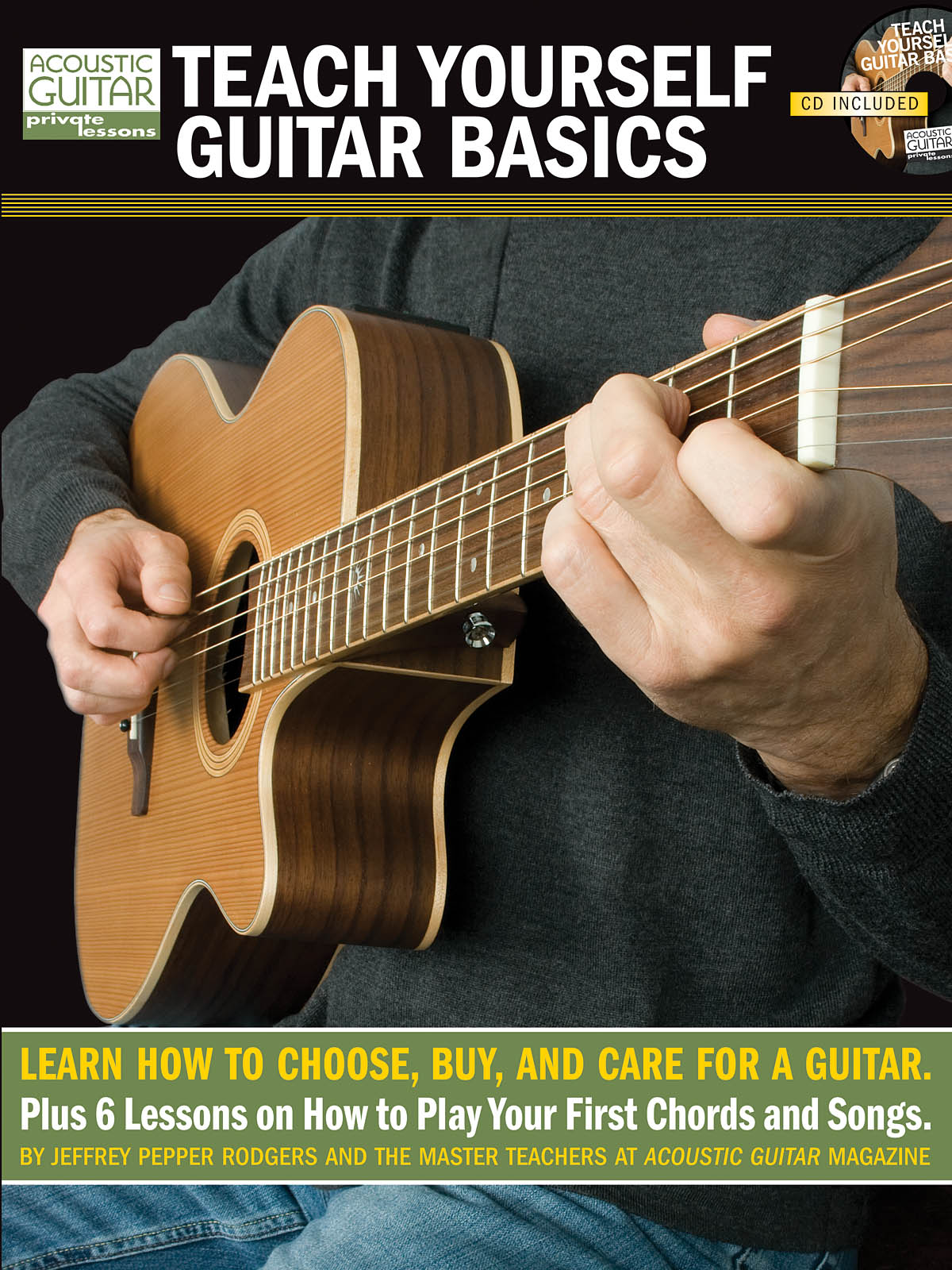 Teach Yourself Guitar Basics - How to Choose, Buy and Care for a Guitar - na kytaru