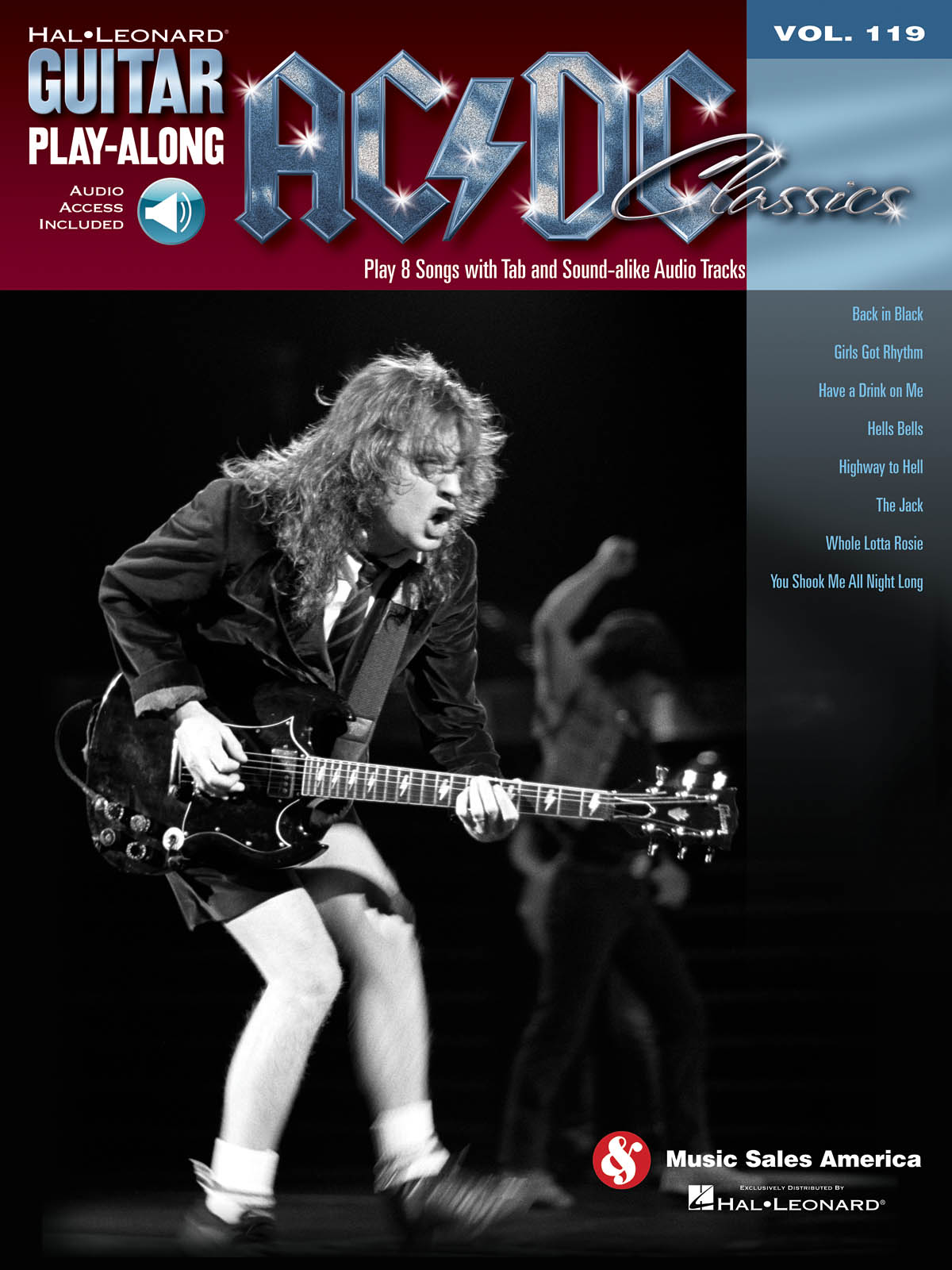 AC/DC Classics - Guitar Play-Along Volume 119