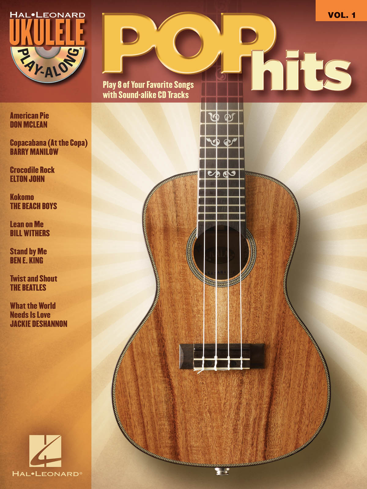Pop Hits - Ukulele Play-Along Volume 1 písně pro ukulele