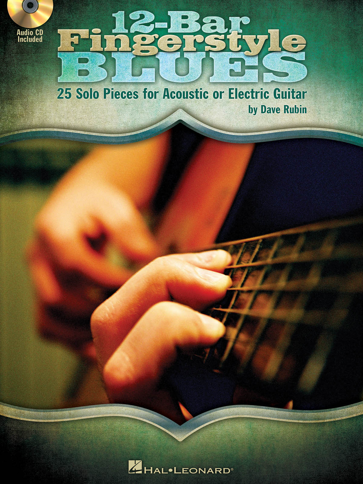 12-Bar Fingerstyle Blues  - 25 Solo Pieces for Acoustic or Electric Guitar