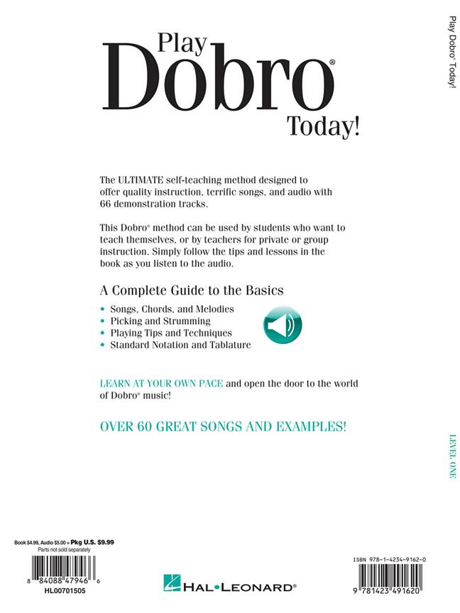 Play Dobro Today! - Level 1 - A Complete Guide to the Basics