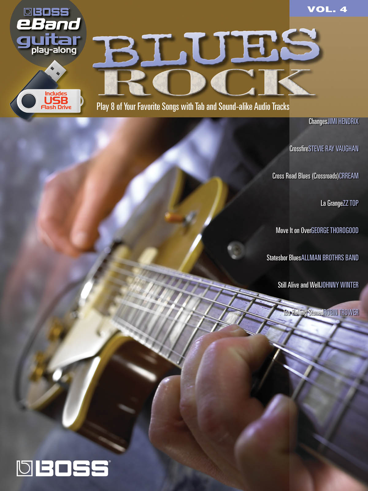 Blues Rock - Boss eBand Guitar Play-Along Volume 4