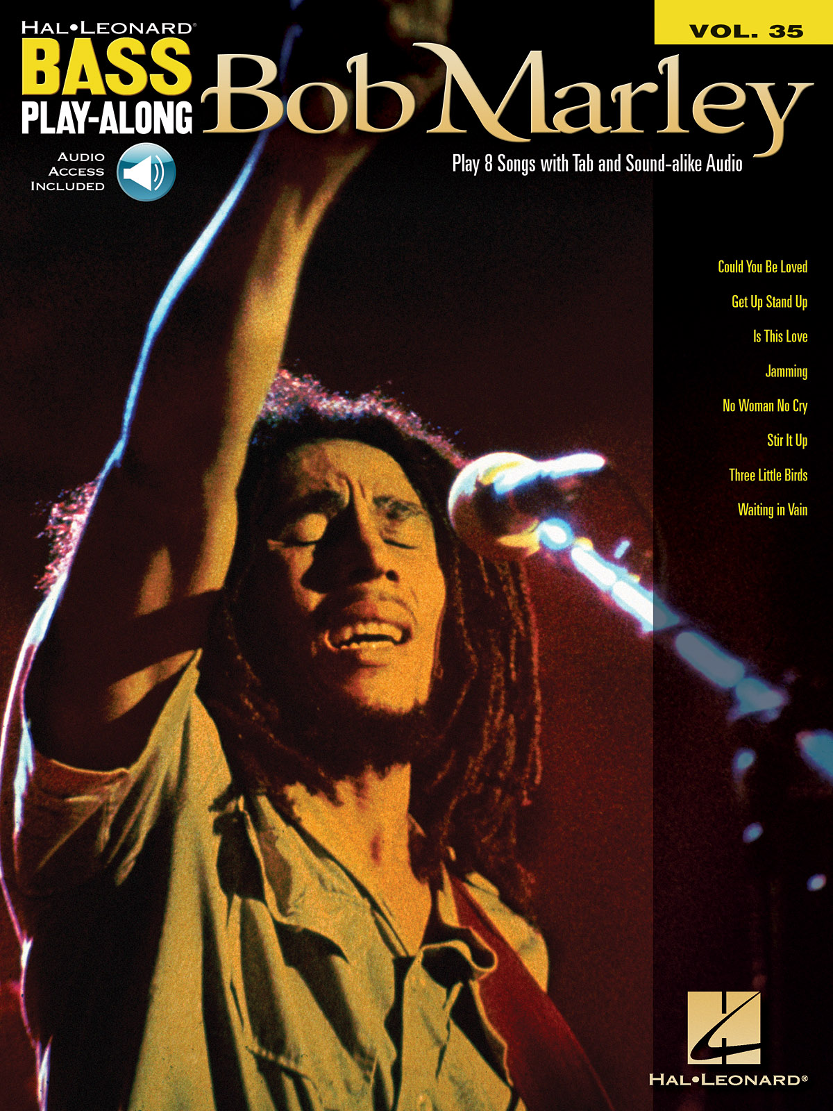 Bob Marley - Bass Play-Along Volume 35 - noty na basovou kytaru