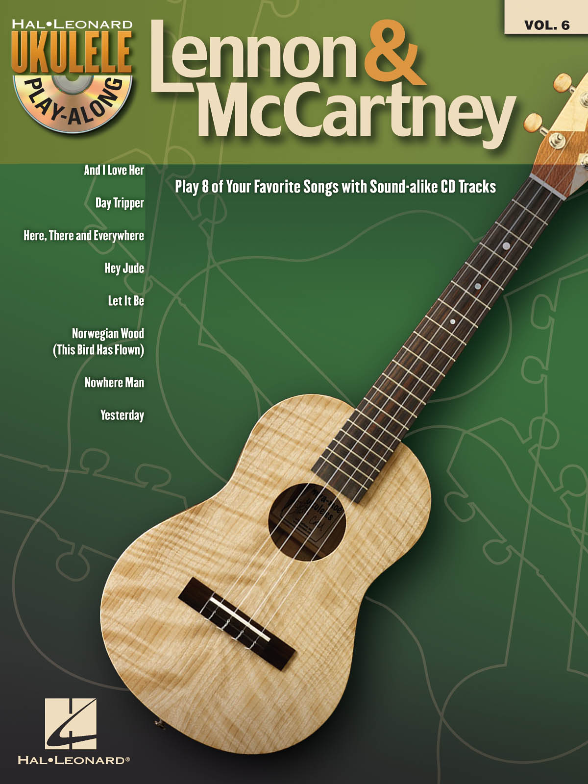 Lennon & McCartney - Ukulele Play-Along Volume 6 písně pro ukulele