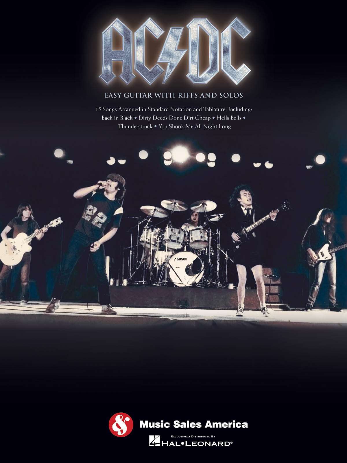 AC/DC kytara noty