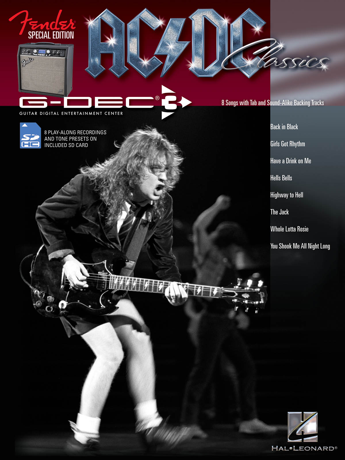 AC/DC - Fender Special Edition G-DEC Guitar Play-Along Pack