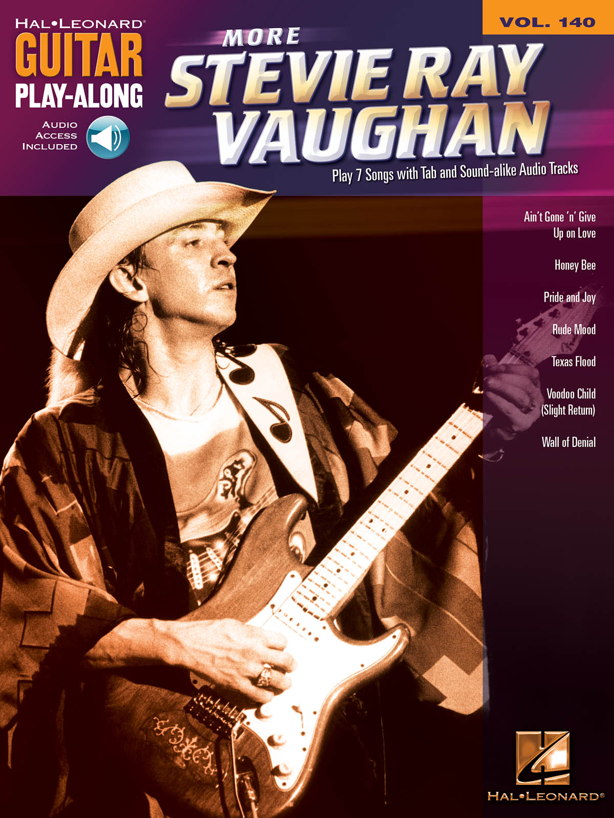 More Stevie Ray Vaughan - Guitar Play-Along Volume 140