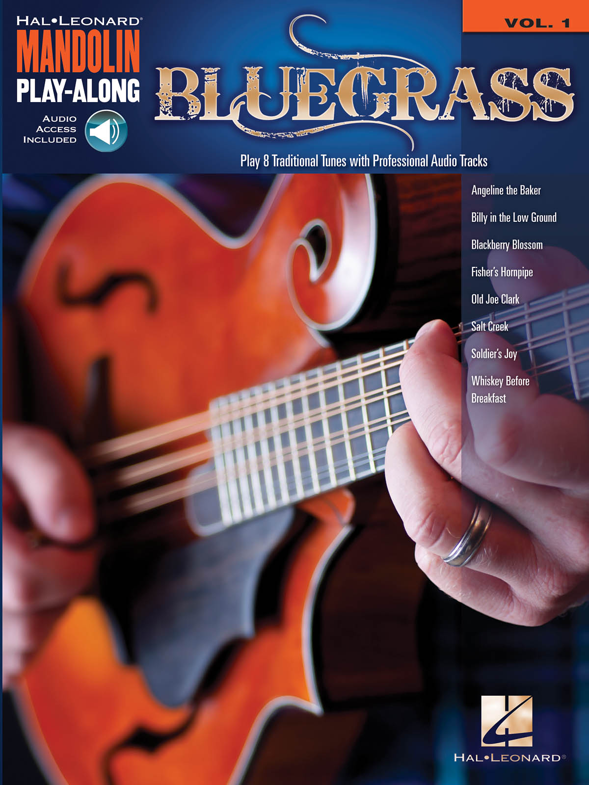 Bluegrass - Mandolin Play-Along Volume 1 - noty na mandolínu