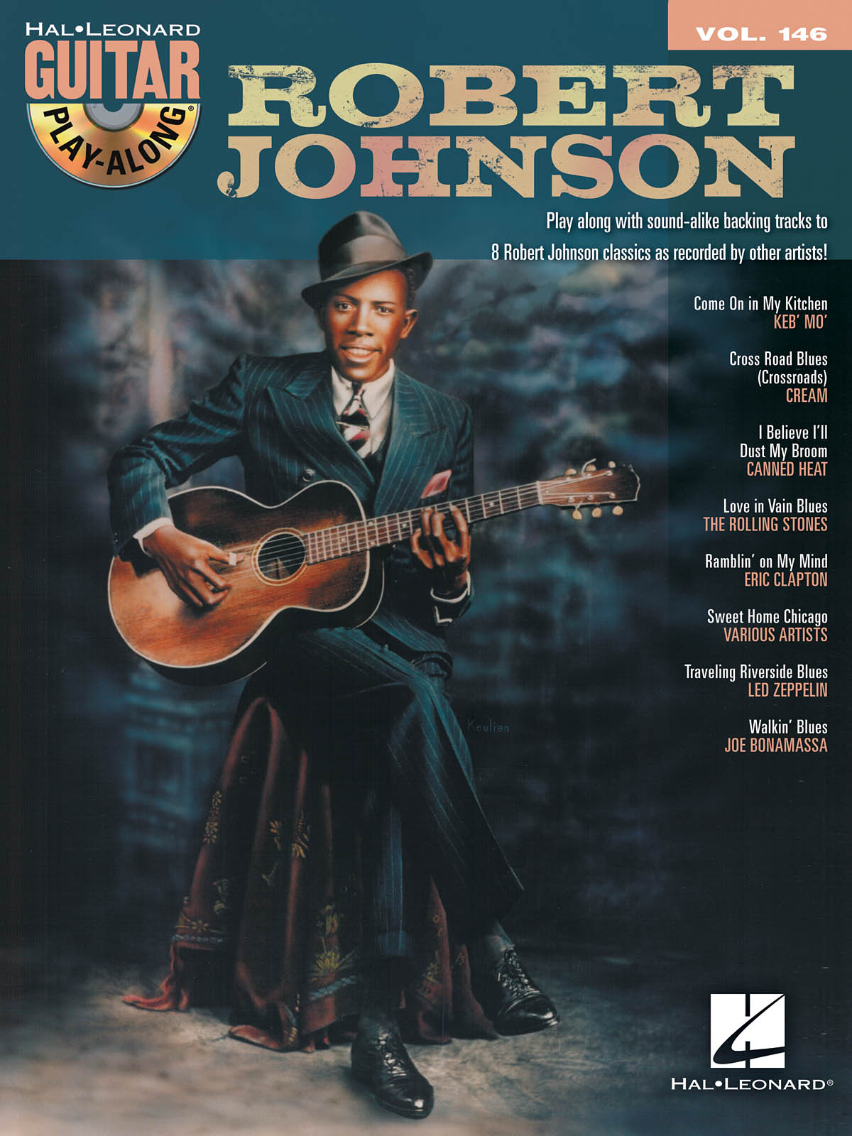 Robert Johnson - Guitar Play-Along Volume 146