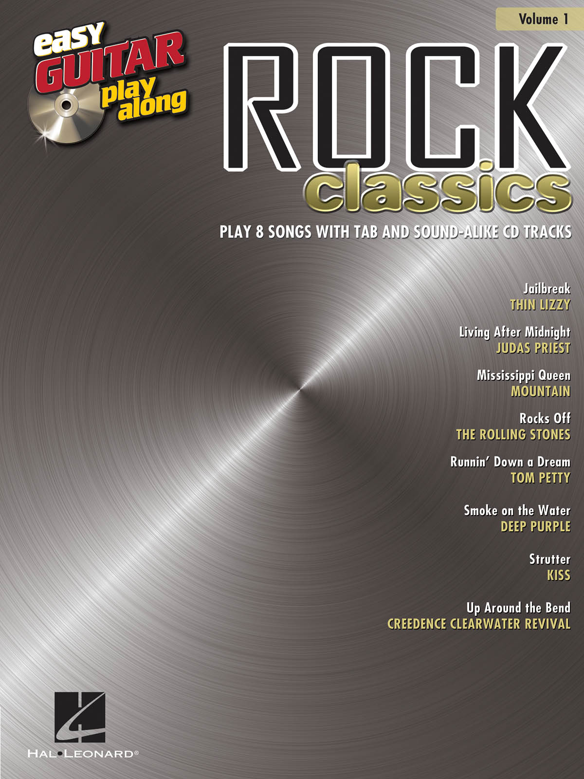 Rock Classics  - Easy Guitar Play-Along Volume 1