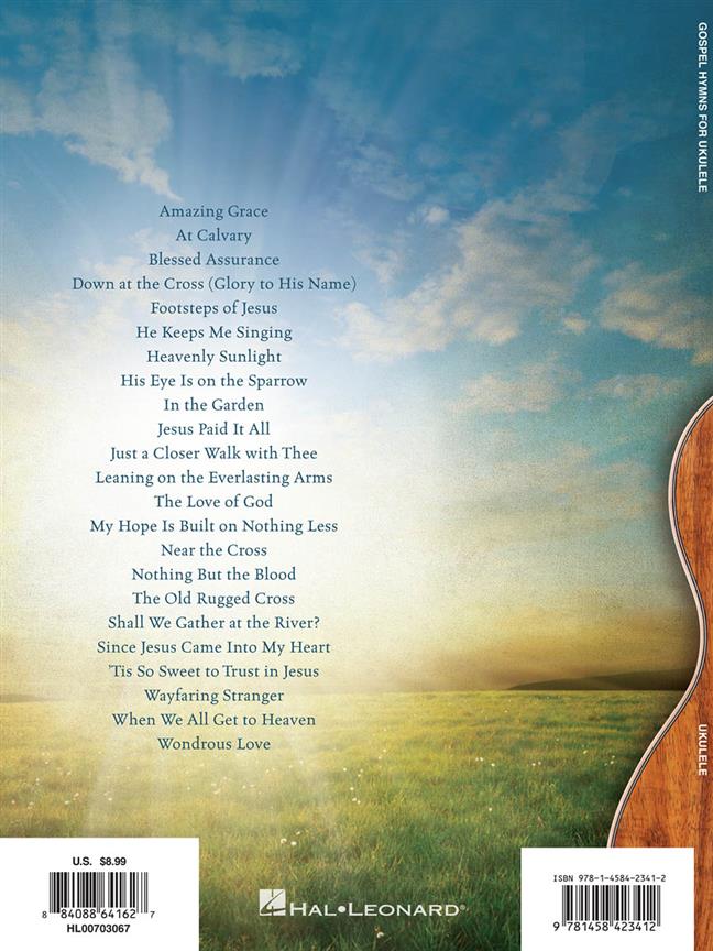 Gospel Hymns for Ukukele - noty pro ukulele