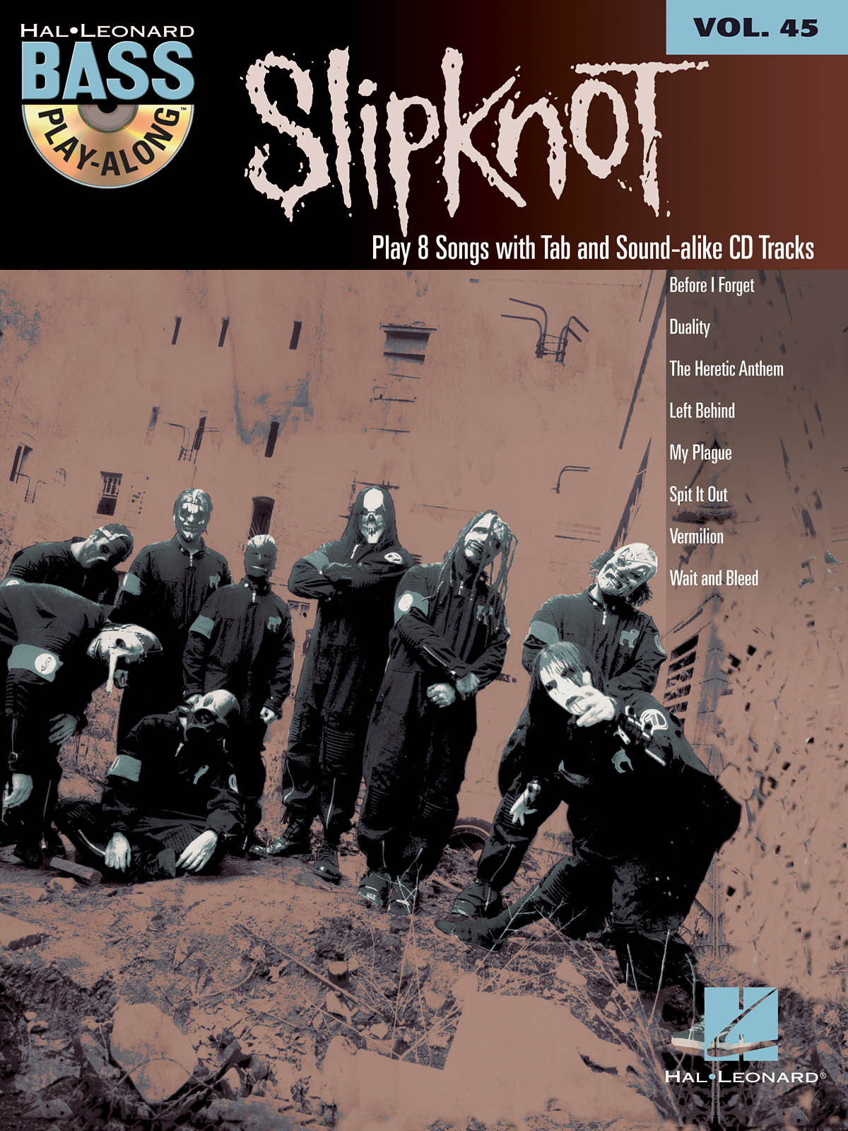 Slipknot  - Bass Play-Along Volume 45 - noty na bass kytaru
