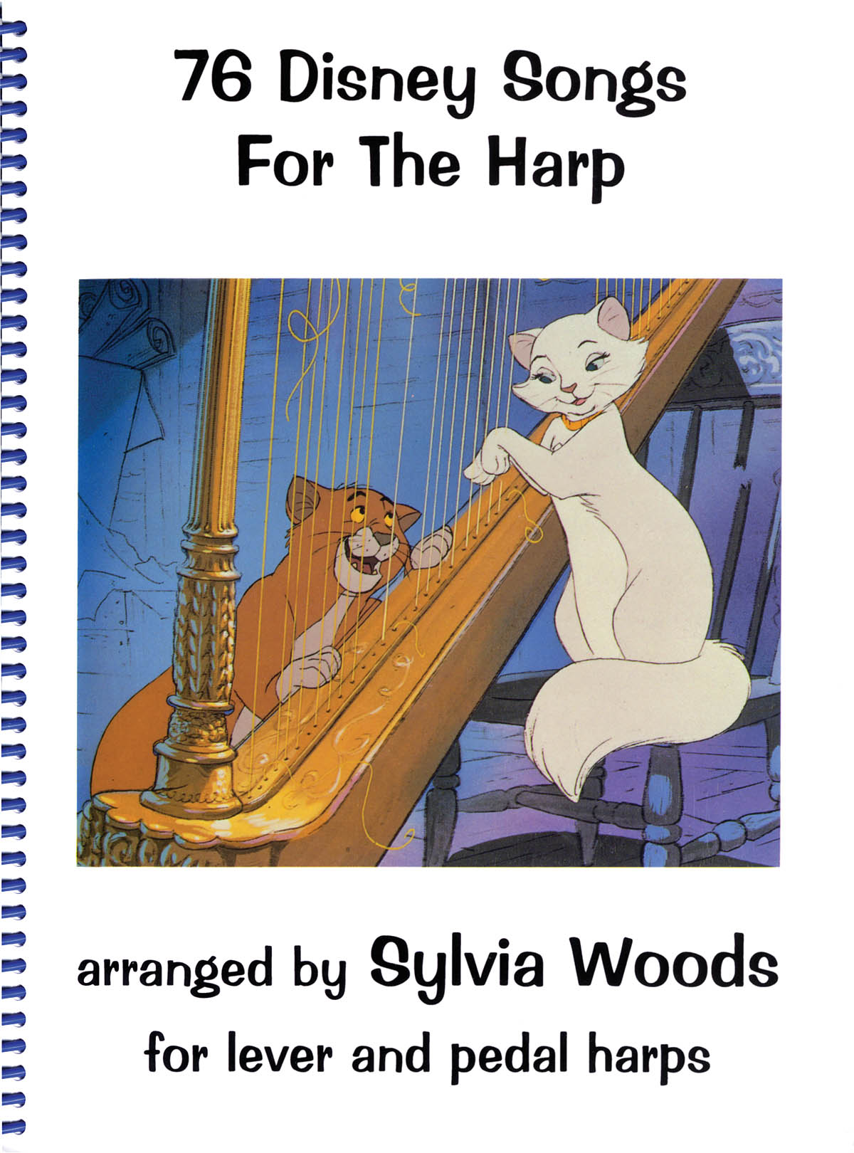 76 Disney Songs for the Harp - noty pro harfu