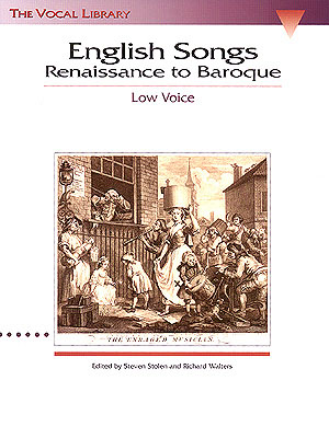 English Songs: Renaissance to Baroque - noty pro nízký hlas