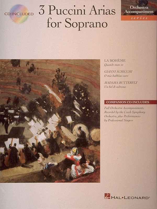 3 Puccini Arias for Soprano - písně pro děti a klavír