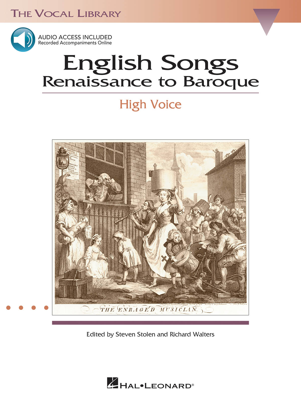 English Songs: Renaissance to Baroque - písně pro vysoký hlas a klavír